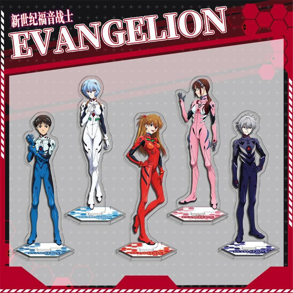 16 cm anime neón genesis storočie Evangelion eva ayanami rei ikari shinji cosplay akrylové postavenie modelu modelu tanier dekora
