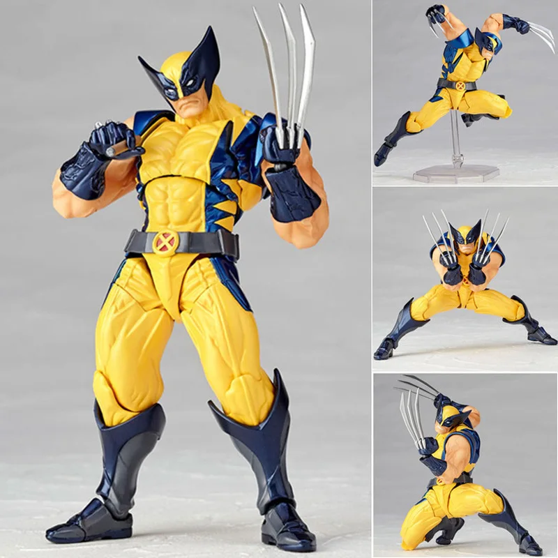 16 cm Úžasný Yamaguchi Wolverine figúrka X-Men ML vlkodlak Spoločná akčná figúrka PVC Desktop Ornament Deti Collection Collection Gift