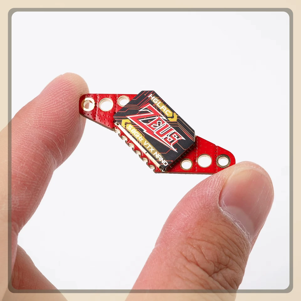 16 mm/20 mm/25,5 mm otvor HGLRC Zeus nano vtx vysielač 5,8 g 40ch 350MW Vstavaný mikrofón 2,4 g pre FPV Racing Freestyle Workes