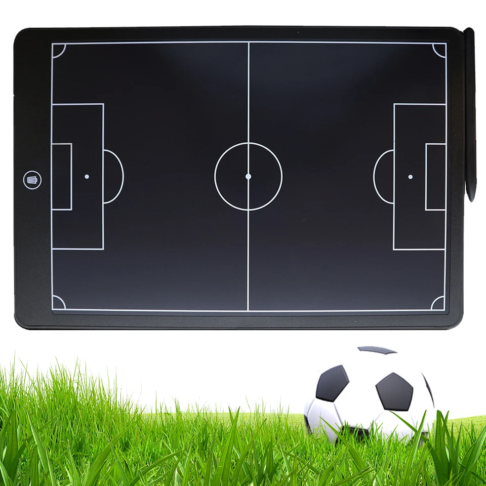 16 -palcová futbalová doska futbalu LCD s futbalovou tabuľkou pre futbalovú stratégiu pre futbal