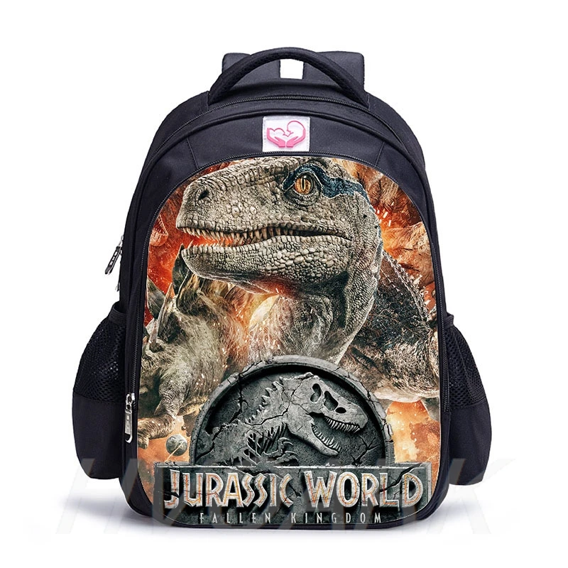 16 -palcový dinosaurus World Backpack tlače zvierat Tlač batohu pre deti Jurské školské tašky pre dievčatá chlapci deti Mochilas