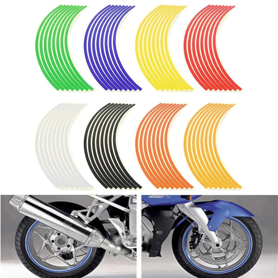 16 prúžkov 17 18 palcových nálepiek s motocyklovým kolesom pre vojvodu 125 200 250 390 RC 125 200 250 390 790 890 1090 1050 1290 Adventure