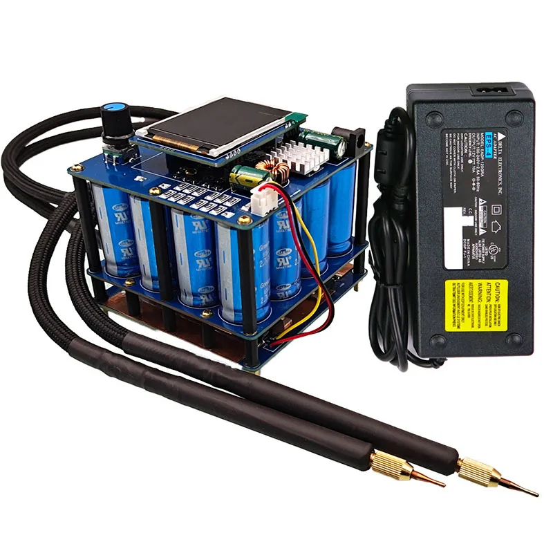 1600F Spot Welder DIY kondenzátor pulzný zvárací stroj 18650 BATÁR BATLE Zváranie nástrojov Zváranie Nové náradie