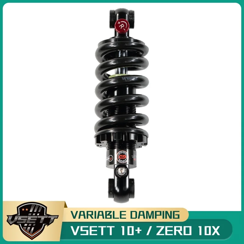 165 mm 2000 libier Variabilný tlmiaci tlmič na šokový tlmič pre elektrický skúter VSett 10+ io Hawk Zero 10x MTB Hydraulická suspenzia bicykla