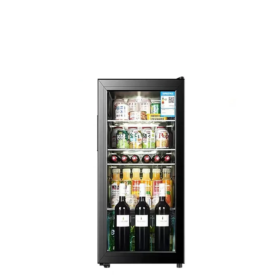 165lrefrigerovaná vínna skrinka voľne stojaca chladič vín chladnička sklenené dvere chladničky priehľadné chladiče chladničky na dvere chladničku