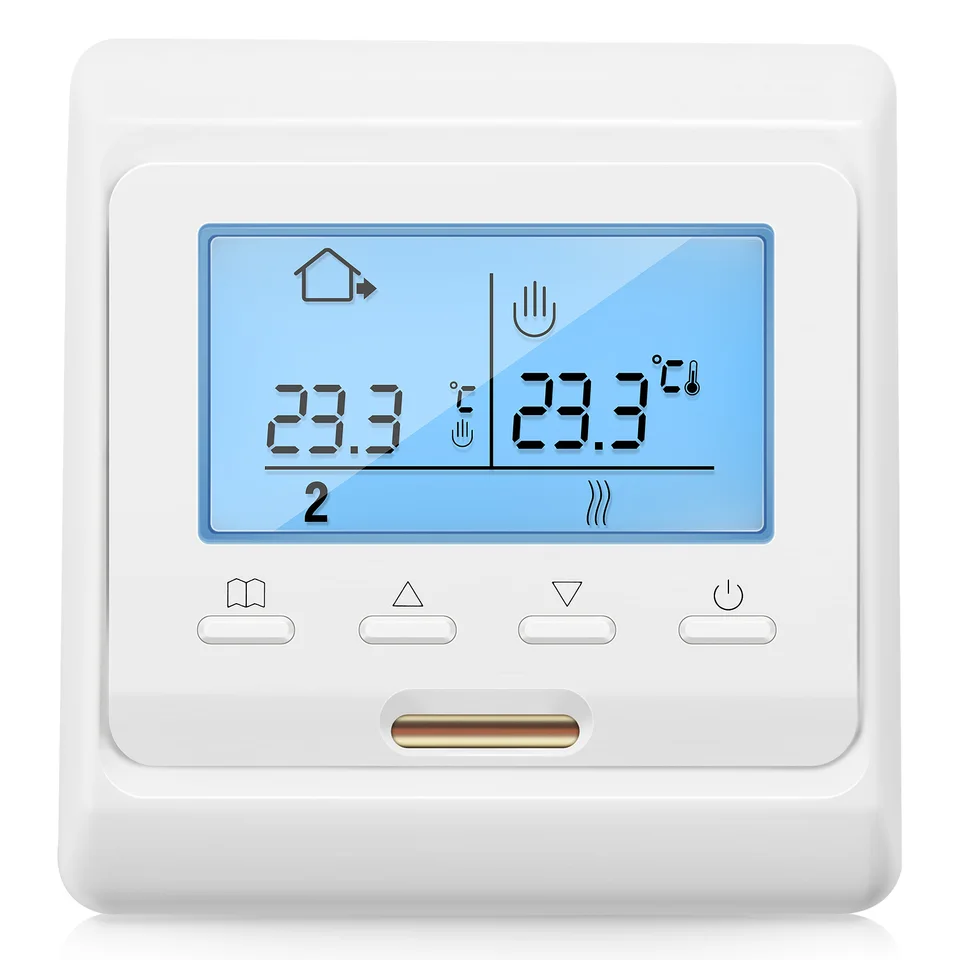 16A 230V LCD Programovateľné teplé podlahové vykurovanie miestnosti termoregulátor teploty Termoregulátor