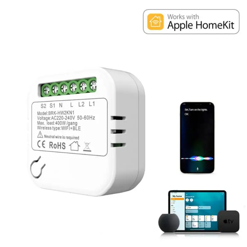 16a HomeKit WiFi Smart Switch Mini Mini dvojcestný riadiaci prepínač Cozylife Smart Breaker Support Alexa Google Home Siri