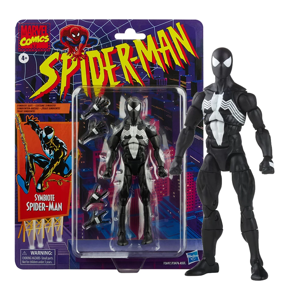 16cm Marvel Legends Symbiote Spider-Man Venom Action Figure Avengers Spiderman Deadpool Ben Reilly Parker Figures PVC Model Hračky