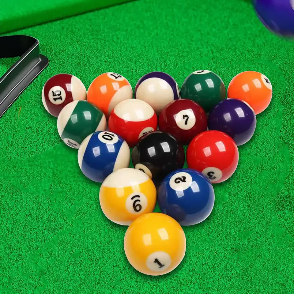 16x biliardové lopty snooker lopty 5,7 cm profesionálne biliardové loptičky sú nastavené na