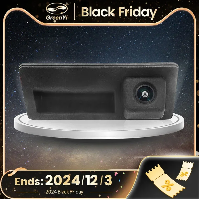 170 ° 1080p AHD View View View Camera pre VW Volkswagen Golf Passat B7 B6 Tiguan Jetta Mk6 Audi A3 A3 A5 A5 Q5 A6 B6 CAR