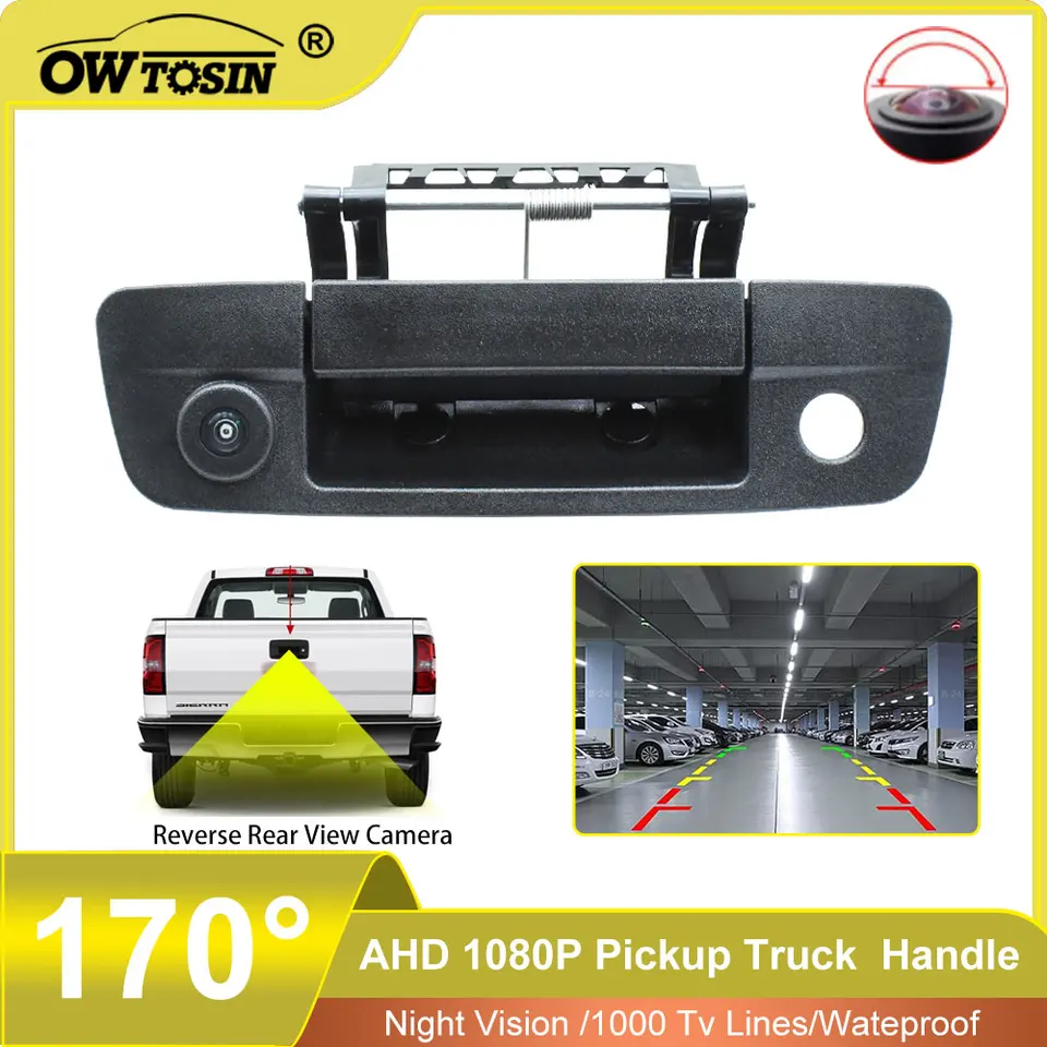 170 ° AHD 1920x1080p Pickup Kumeňa vozidla Kameru Zadná kamera pre Dodge Ram 1500 2500 3500 2009 2010 2012 2012 2012-2017