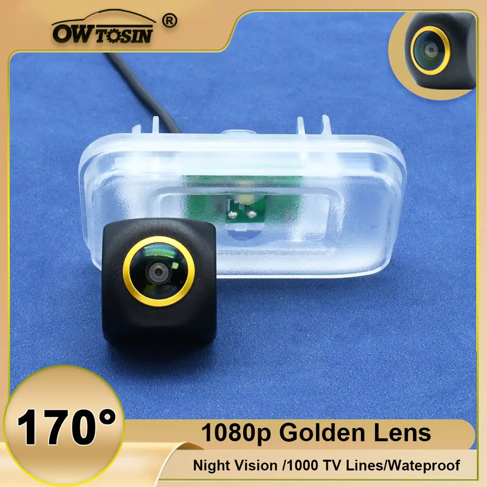 170 ° Vozidlo AHD 1080p Zlatý objektív Zadný výhľad fotoaparát pre Toyota Land Cruiser 200 LC200 2019 2020 2021