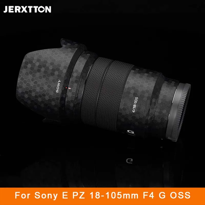 18 105 F 4 Anti-Scratch Camera Camera Vinyl Wrap Sticker Ochrana pokožky Film Film Film pre Sony E PZ 18-105 mm F4 G OSS