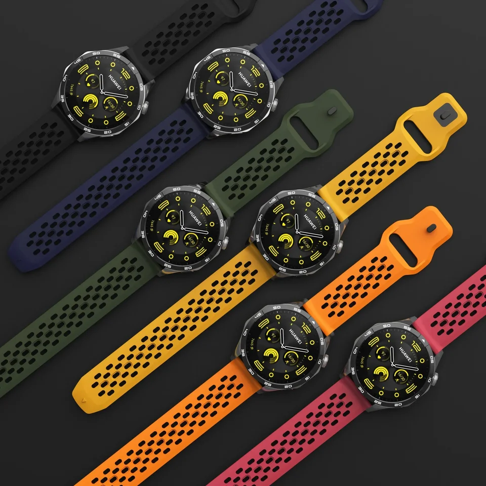 18 20 22 mm Universal Quick Fit silikónový remienok Samsung Watch4/5/6 Band Huawei GT2 Sport Wristband Garmin Ven2 Gumový pás