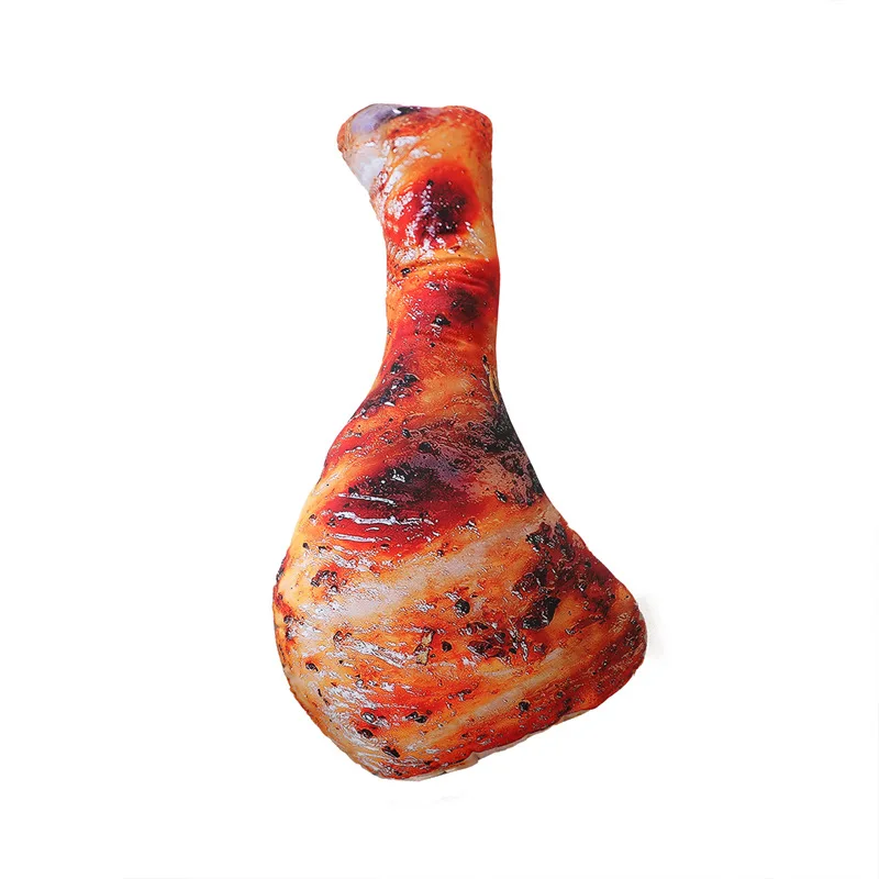 18 cm malá simulácia Kuracie nohy plyšová hračka Livelike Chick Wing Demstick vyprážaný potravinový vankúš vankúšový darček k narodeninám
