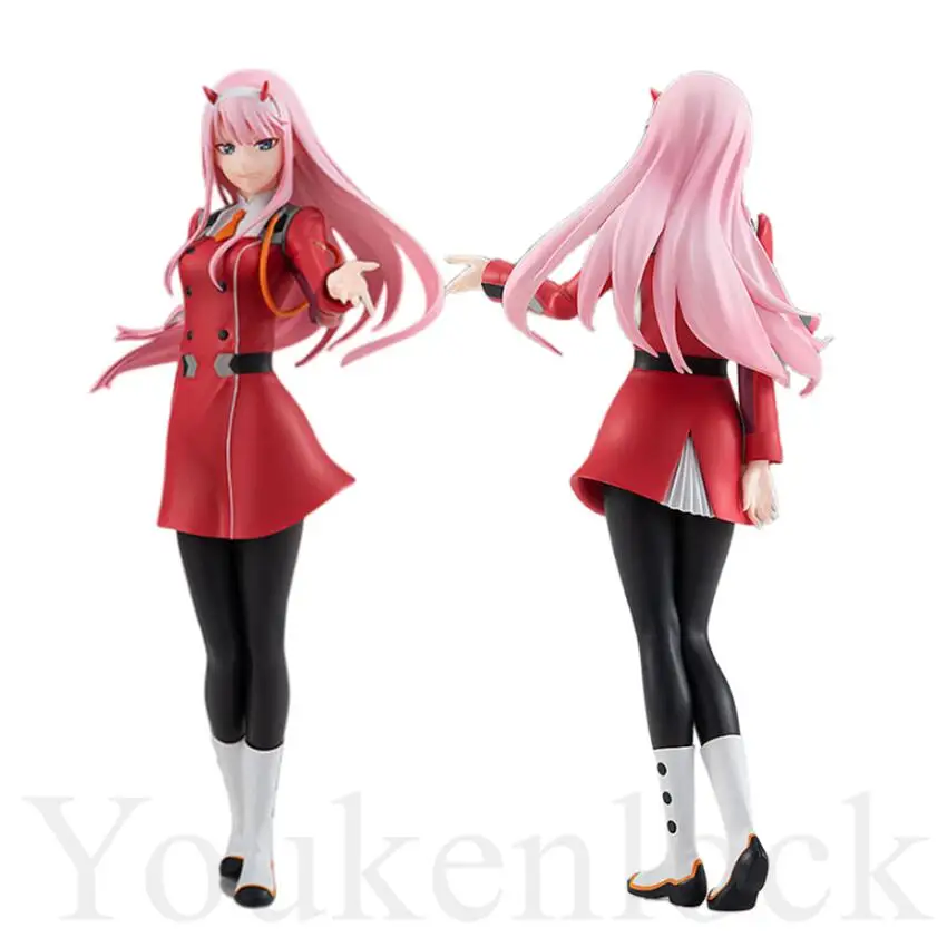 18 cm miláčik v Franxx nula Two 02 Anime Girl Obrázok PVC Action Figue Model Game Game Socha pre dospelých Zbierka Hračky Dáče