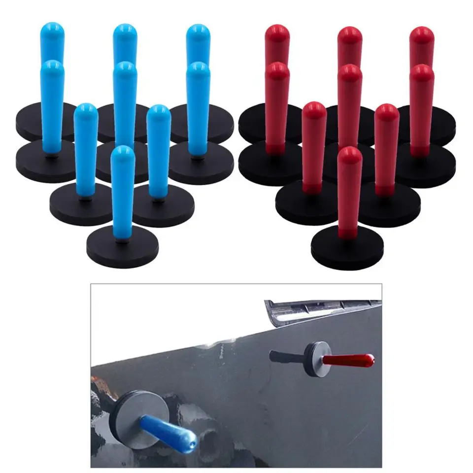18 ks vozidla Vozidlo Vinyl Wrap Grippers Magnet Instant Fix Držiak pre grafiku Umiestnenie automatického tela Color Film Film Tools