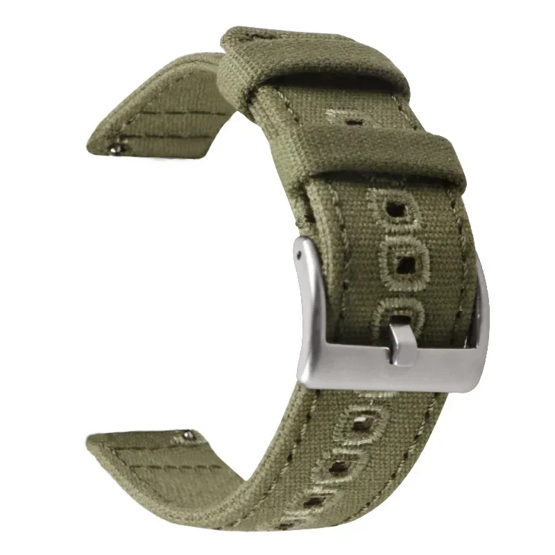 18 mm 20 mm 22 mm spletené plátno remienok pre Samsung Galaxy Watch 3/4 40 mm 44 mm klasický 46 mm 42 mm rýchle uvoľňovanie náramku pre klíčku