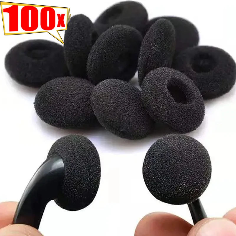 18 mm náhradné slúchadlá slúchadlá Soft huby pre mp3 mp3 mp4 Moblie Phone Penové doštičky slúchadlá slúchadlá uší uši