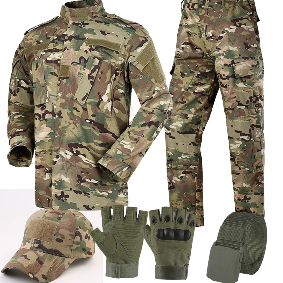 18 Vonkajšie miliaty Rovnomerné taktické opotrebenie odolné voči obleku Safari Men Special Forces Patch rybársky rybársky rybolov maskuje poľovné odevy