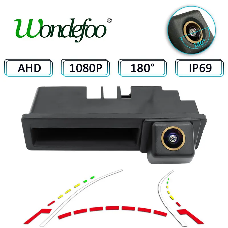 180 stupňov 1080p AHD HD View View View pre fotoaparát pre Audi A1 A3 A4 A6L S5 Q7 Nočné videnie 180 ° COMERA CAMERA COMERUROVÉ
