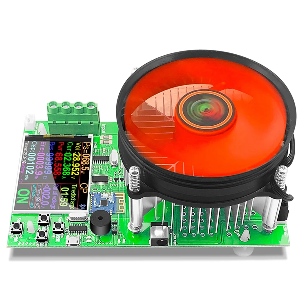 180 W DC USB Tester App Elektronické načítanie lítium batérie Monitor Monitor Disparing Nabíjačka Power