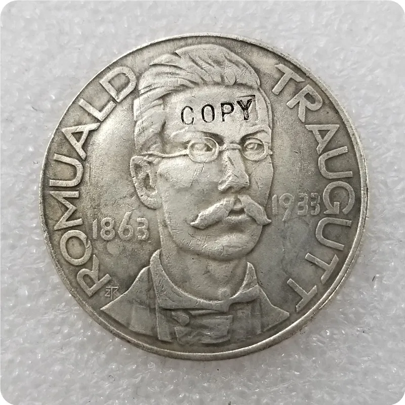 1863-1933 Poľsko 10 Zlotych kópiu Coin Pamätné mince-Mince Mince Mince Zberateľné mince