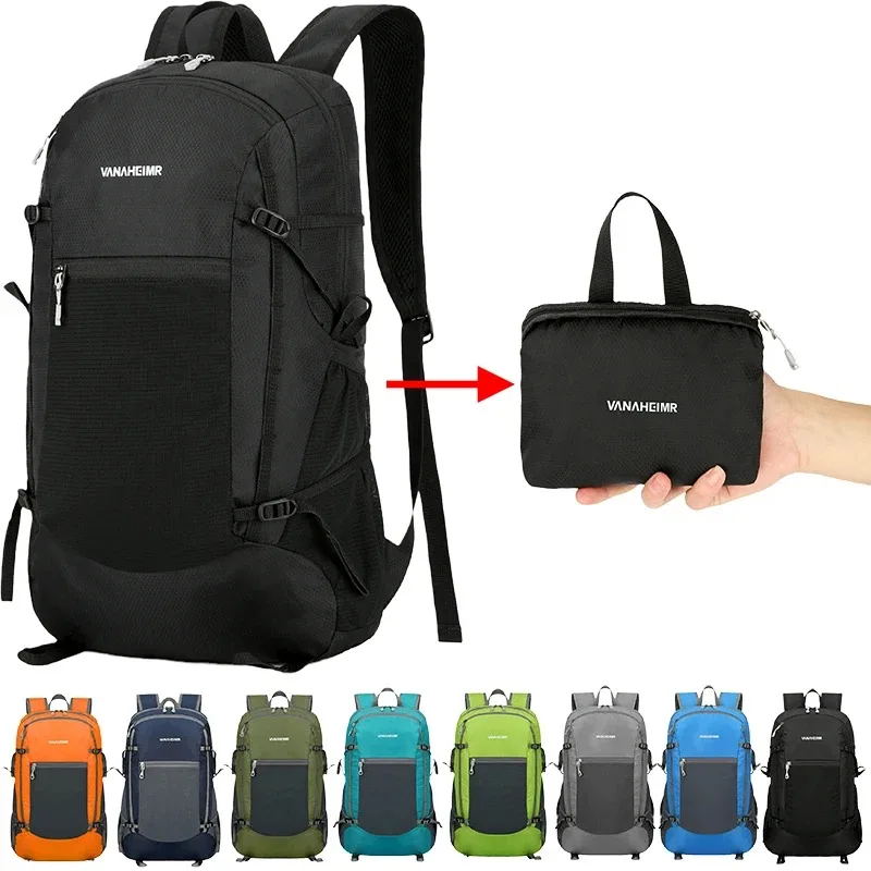 18L prenosný skladací cyklistický batoh skladací horolezectvo ultrasigh outdoor lezenie cyklisti