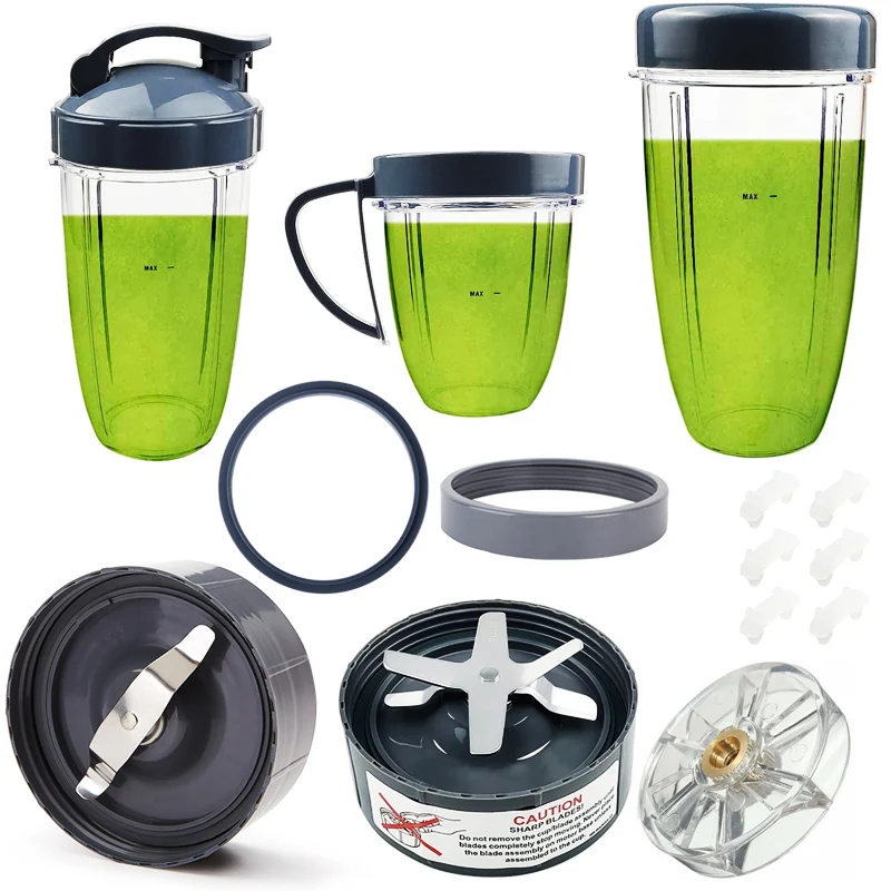 18oz 24oz 32oz Juicer Cup Extraktor Cross Blade Blender náhradné diely Extraktor Blade pre sériu Nutribullet 600W 900W