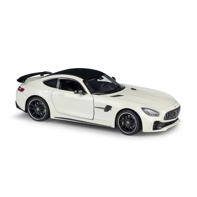 19.5 cm Diecast 1:24 Zliatinový závodný automobil Diecast Classic Model Car Amg Gt R Športové kovové hračky pre deti pre deti