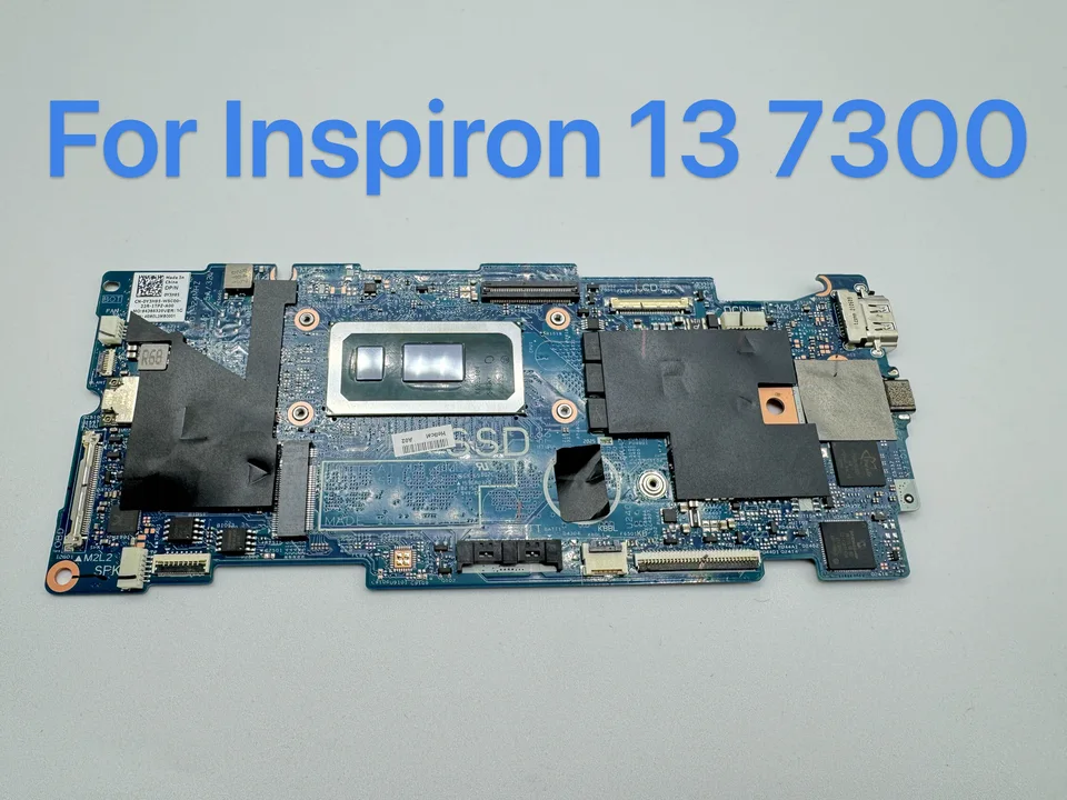 19721-1 pre spoločnosť Dell Inspiron 13 7300 7500 Čierna základná doska CPU: I5-10210U RAM: 8GB CN-0YJP0J CN-0Y3H95