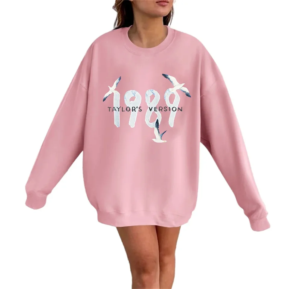 1989 na jeseň zimná mikina Ženy Taylor The Eras Tour Women Mikiny Midnight Album Swift Print Hooded Dámske oblečenie Pullover