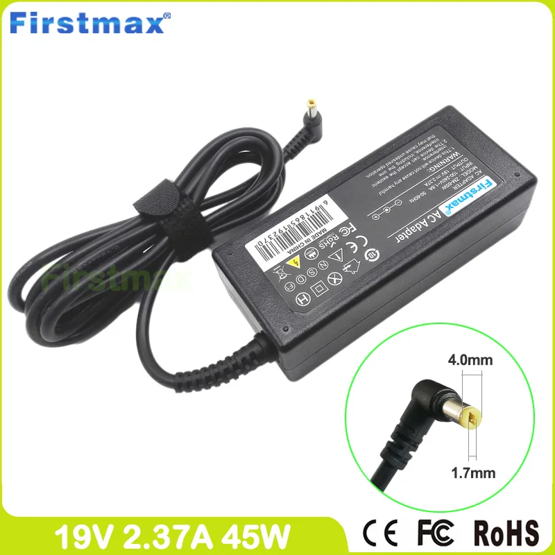 19V 2.37a 45W AC napájacieho adaptéra PA5072A-1ACA PA5072U-1ACA NAPRAVODNÉHO NA NAPRAVE PRE TOSHIBA Portege Z10 Z10T Z15T Z20T Z20T-B Z20T-C