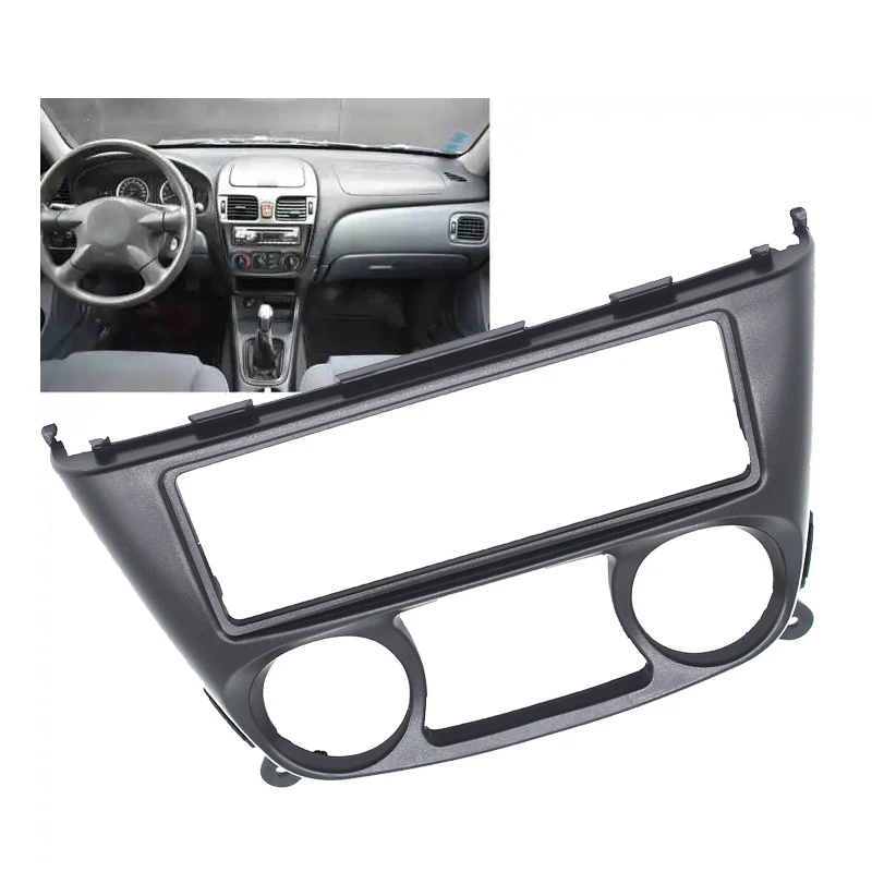 1Din Car Stereo Radio Fascia Abs Wearproof Navigation Tink Explaint pre Nissan Almera Sentra 2000 2001 2002 2003 2004-2006