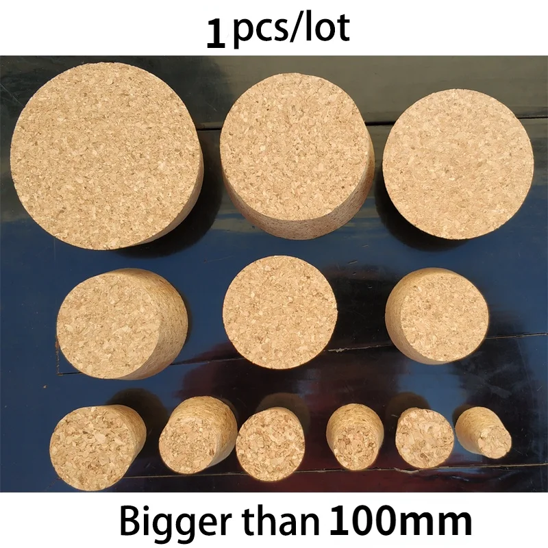 1ks 100 mm Prispôsobenie čiapky sklenená fľaša zátknu
