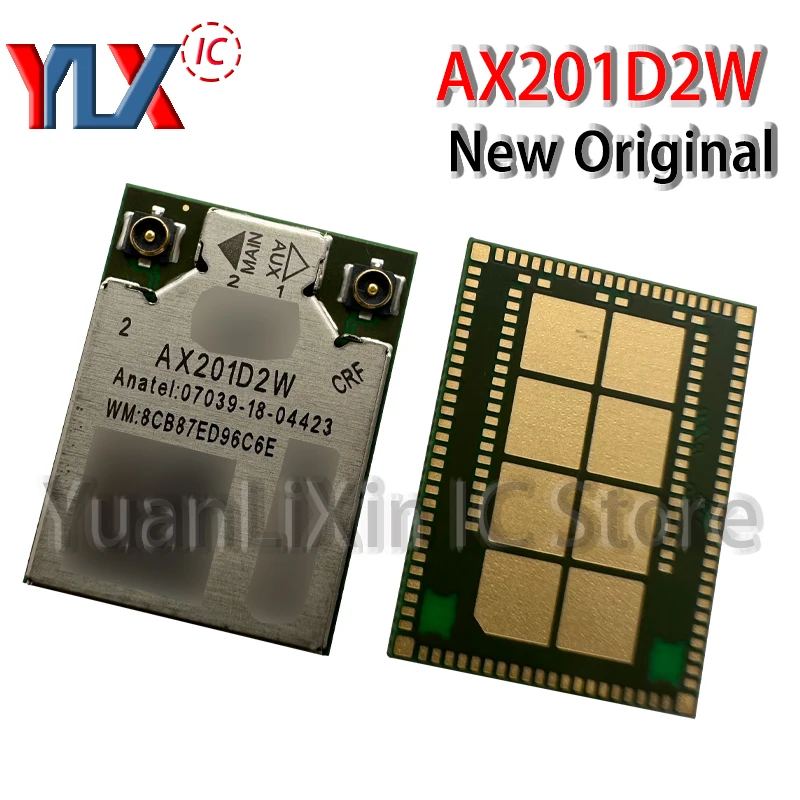 (1ks) 100% nový AX201D2W Wireless Card Chipset