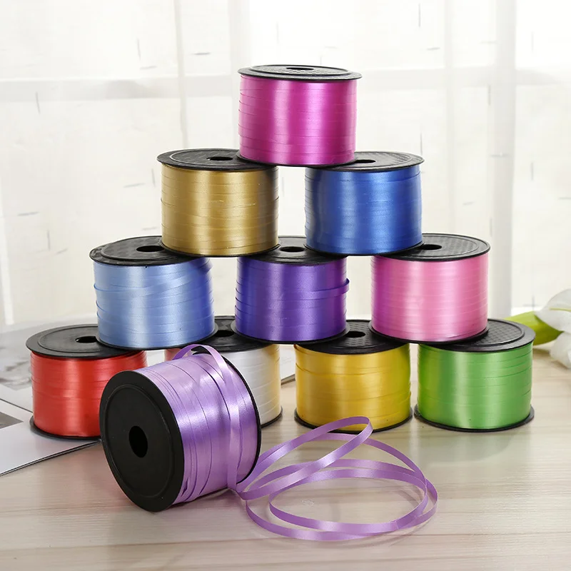 1ks 100 yard zviazaný balón laser curling Ribbon Tapes DIY Svadobné vianočné večierky Denné doplnky