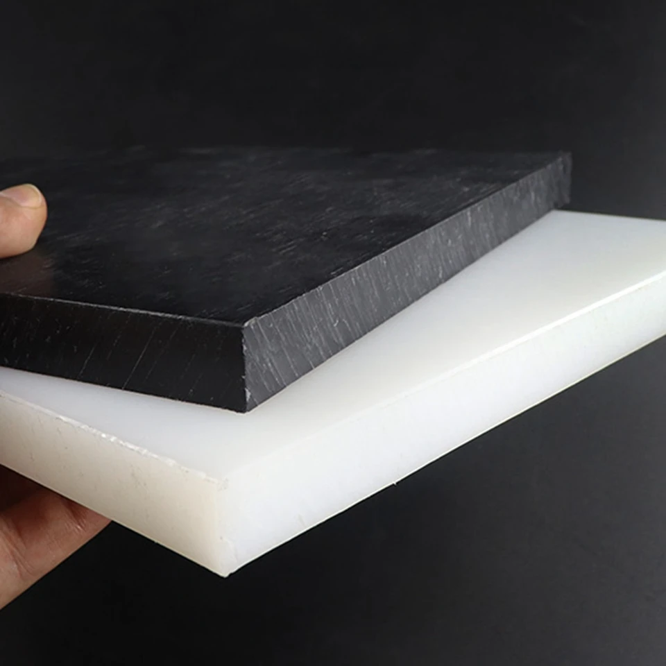 1ks 2 mm 3 mm 4 mm hrubý čierny pleš biely polyoxymetylénový panel delrin doska tvrdá plastová doska polyformaldehyd doštička