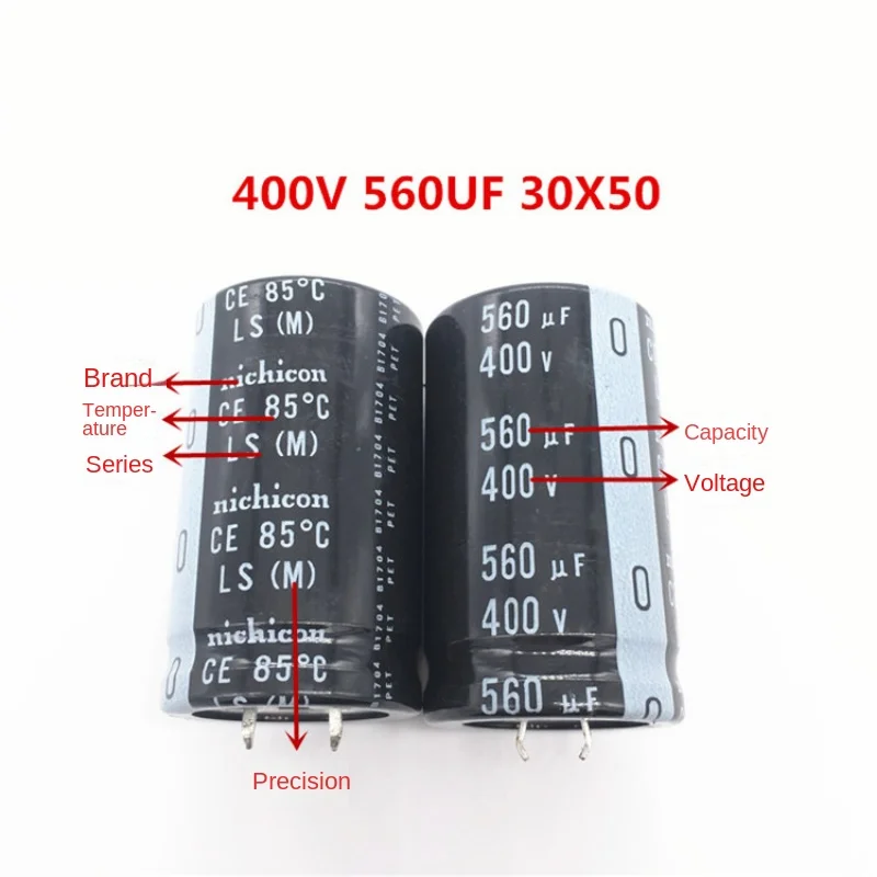 1ks-20ks 400V560UF 30x50 Nichicon Elektrolytický kondenzátor 560UF 400 V HIGT Kvalita