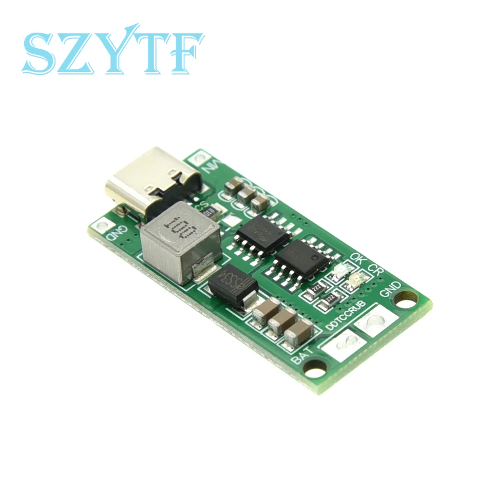 1ks 2s 3s 4s li-ion batériová nabíjačka na nabíjačku batérie Typec USB Boost Boost Boost Board DC3-5V