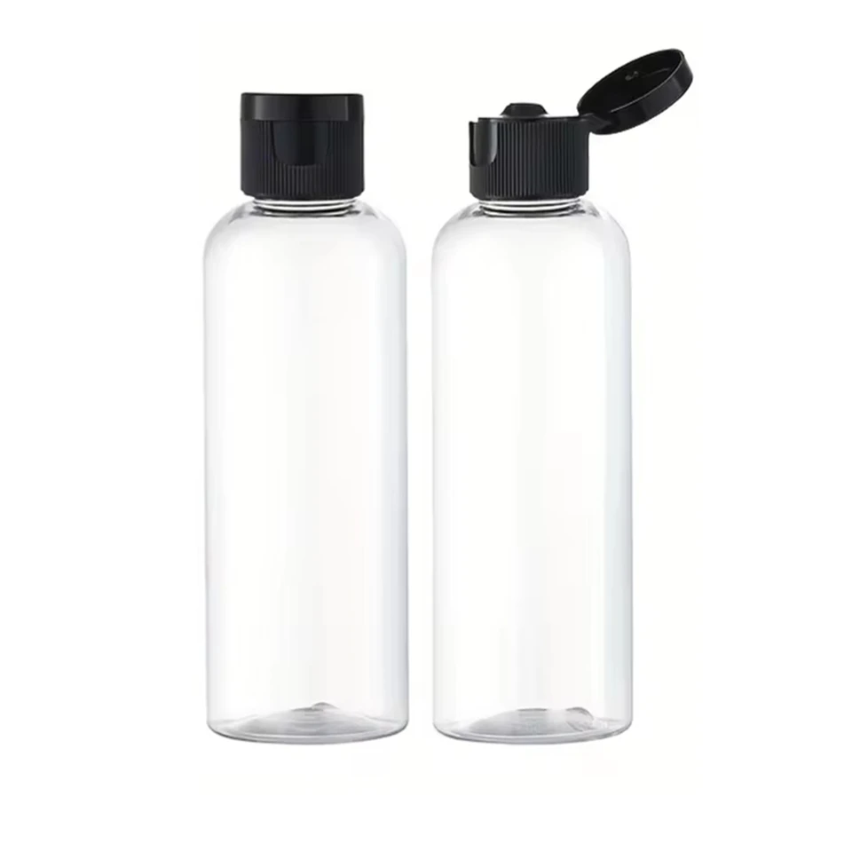 1ks 30/50/100 ml doplňovateľné prázdne plastové priehľadné fľaša s prenosným šampónom pre prenosné šampóny na stlačenie kondicionéra Cestovné fľaše