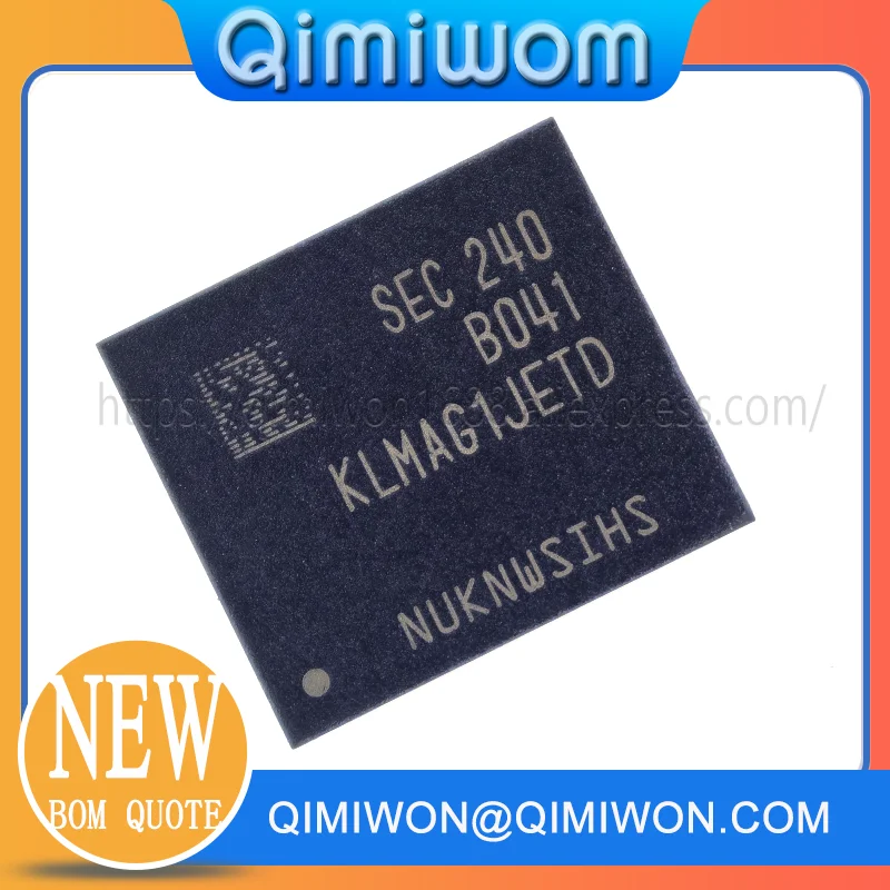 1ks/5ks/10ks/50ks klmag1jetd-b041 16g EMMC 5.1 úplne nový originálny