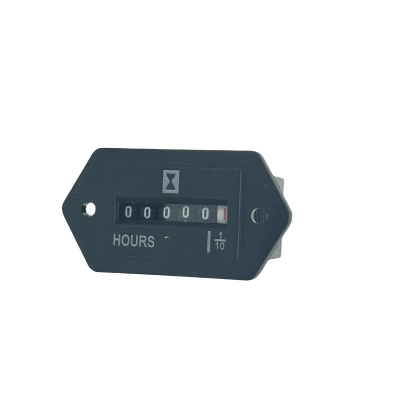 1ks 6 číslic 100-250 V AC Hour Meter, Kompletný zapečatený počítadlo časovača SYS-1 12V 24V DC AC 110V 220V