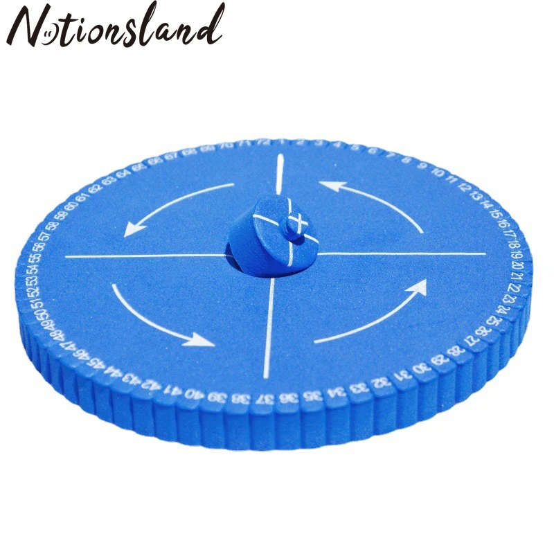 1ks 72 bitov okrúhle štvorcové korálkové korálky Disk Disk Braiding Panne Bracelet tkáčanie doska DIY spletené lano uzol ručne vyrábané remeslo