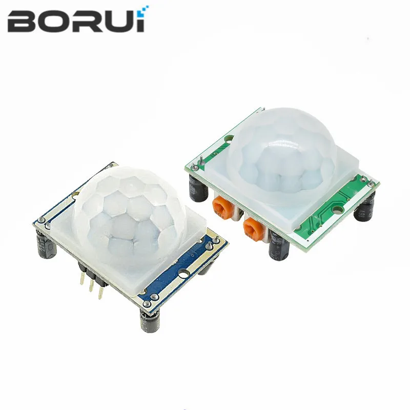 1ks/dávka HC-SR501 Nastavte IR pyroelektrický infračervený detektor snímača pohybu PIR pre Arduino pre súpravy Raspberry Pi