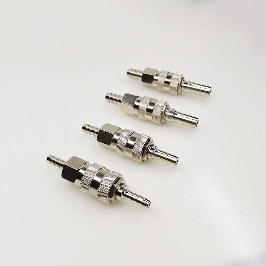 1ks Eu Typ pneumatického montáže európsky štandardný rýchly konektor 6 mm/8 mm/10 mm/12 mm hadicový adaptér pre hadicu pre vzduchový kompresor
