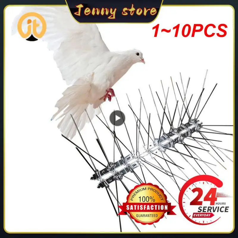 1ks horúci predaj anti vtácmi hrotmi pruh z nehrdzavejúcej ocele Repeler Bird a Pigeon