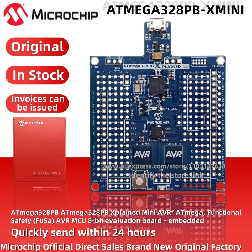 1ks/lot Atmega328pb-xmini ATMEGA328PB XPLAIND MINI BRD Development Board Original Stock