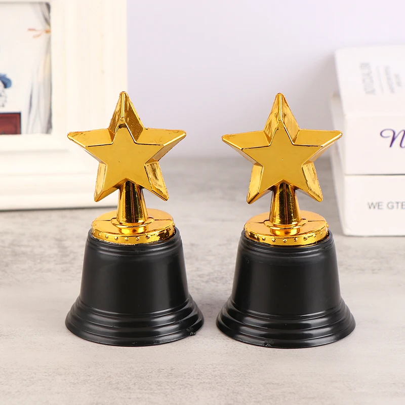 1ks Mini Star Plastic Award Trophy Deti DETS TROFIE TROFIE PRE KITY CONCETE PRE ZARIADENIA CENY PARTIERS VÝBER