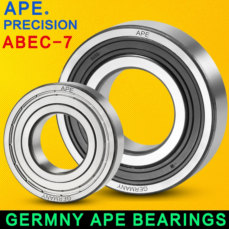 1ks nemecké opice ložisko ABEC -7 6703 61703 ZZ -2Z 2RS 17x23x4 mm Presné guľové ložiská
